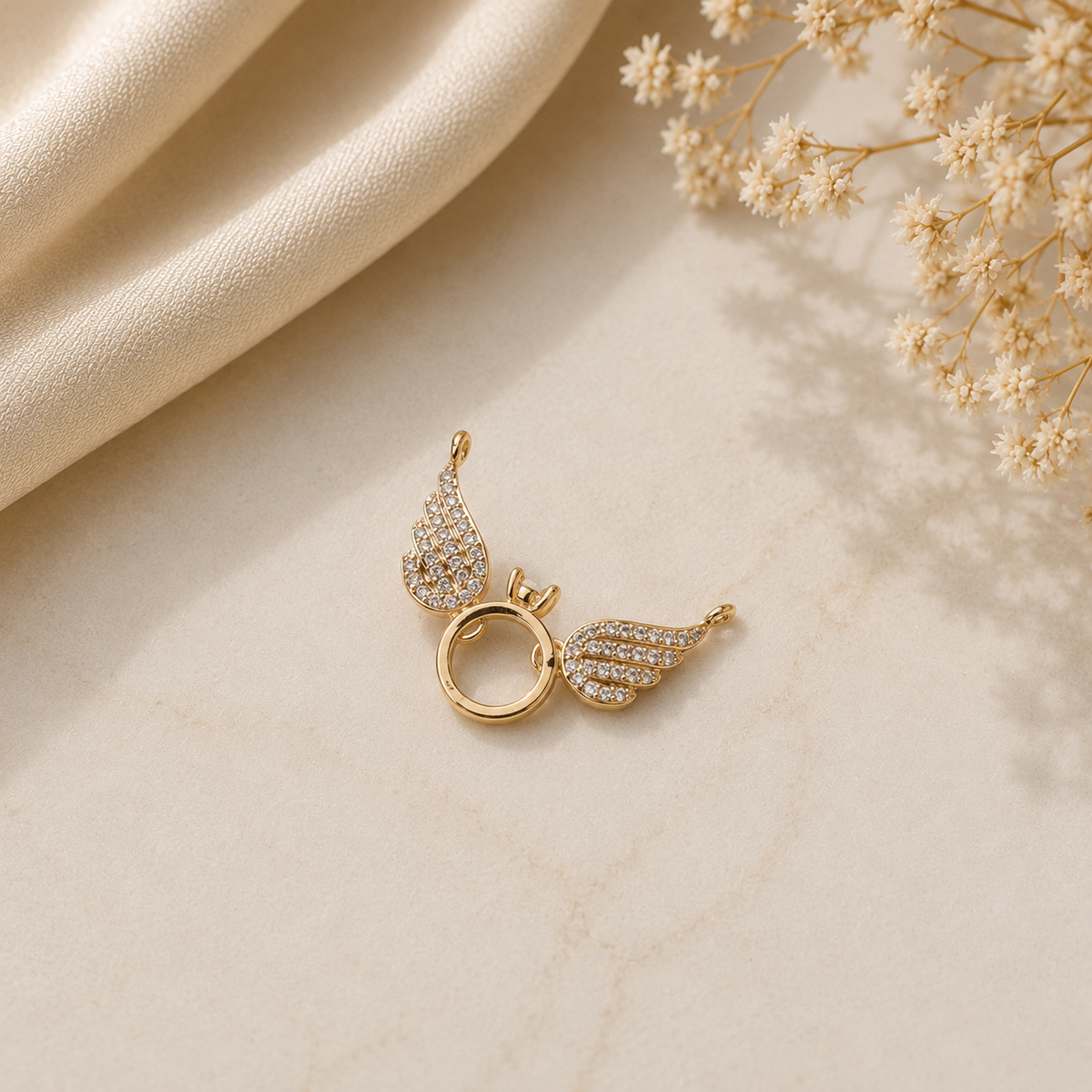 Angel wing ring original product photo